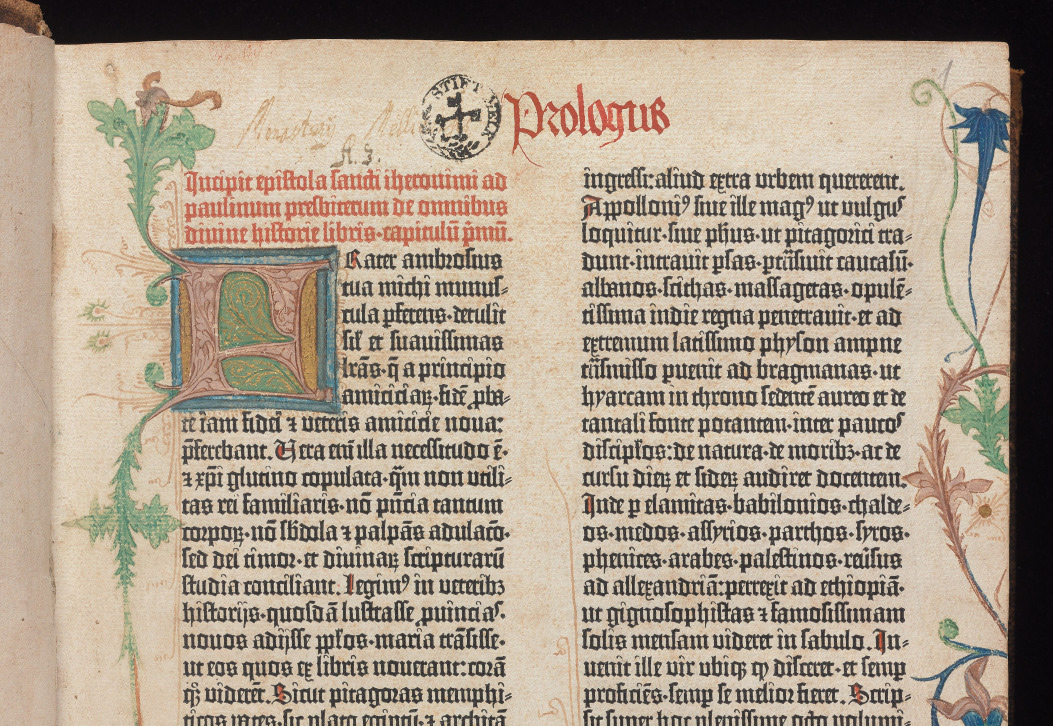 Gutenberg manuscript